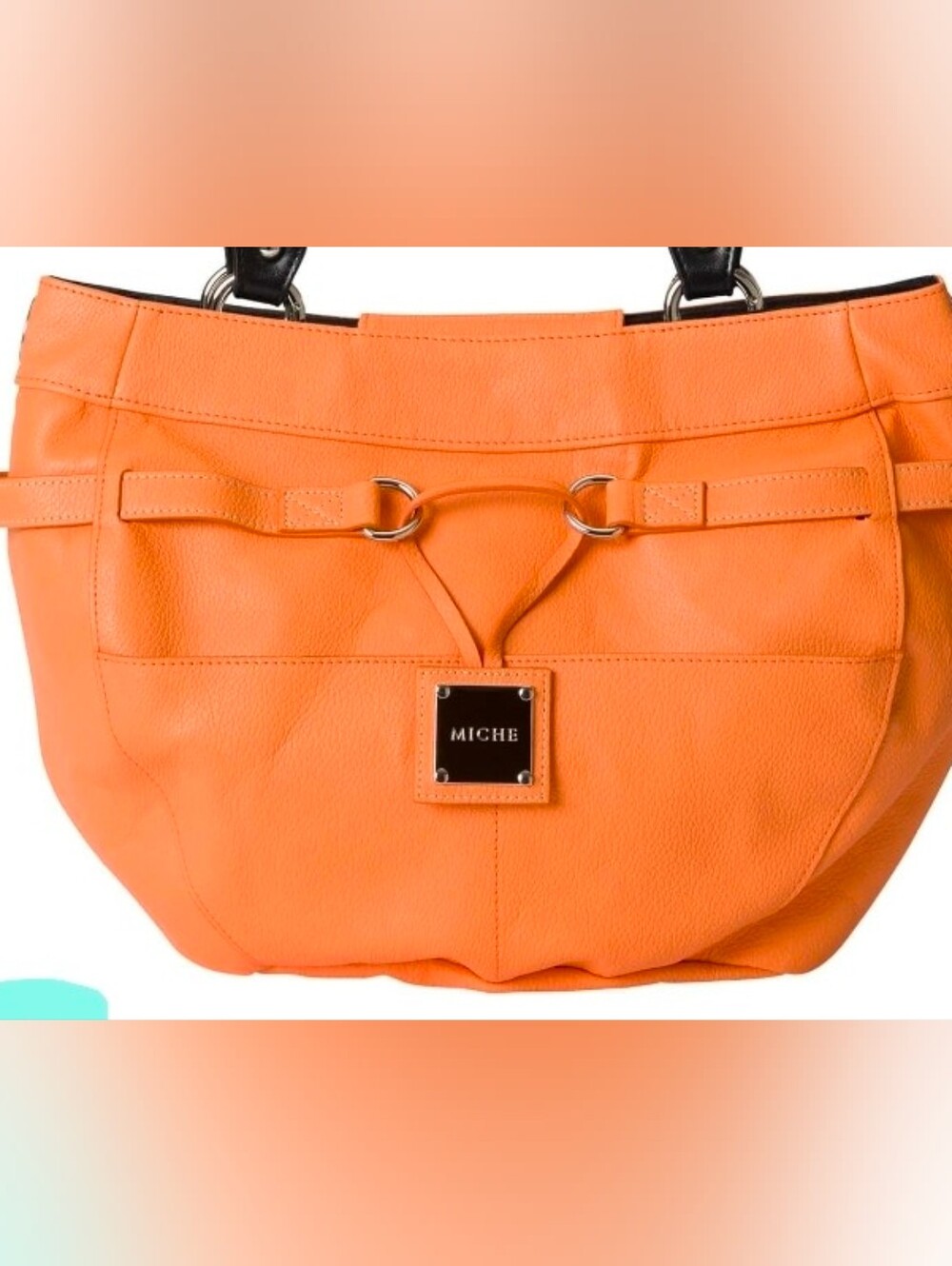 BNWT Miche Demi Colton Shell Orange No Base Bag